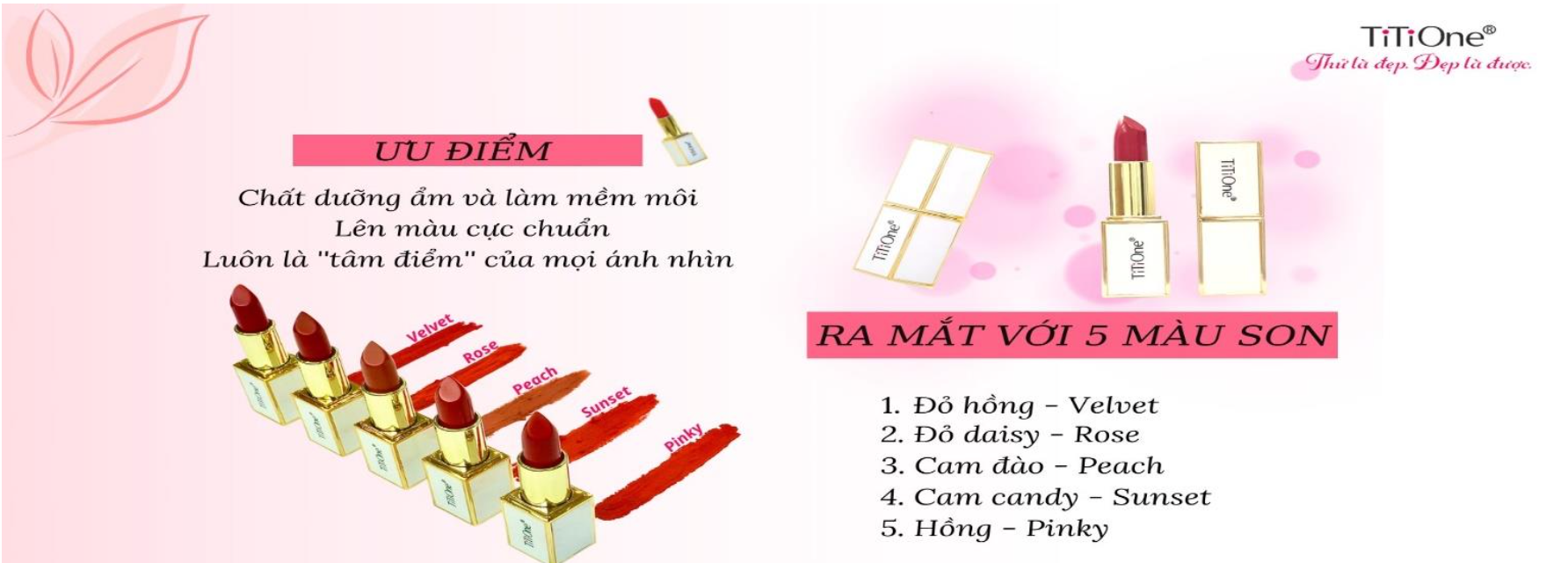 Thương hiệu mỹ phẩm TiTiOne: Trình làng 2 dòng sản phẩm mới